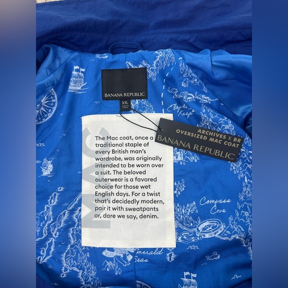 Banana Republic Oversized Mac Coat – XXL - Picture 4 of 4